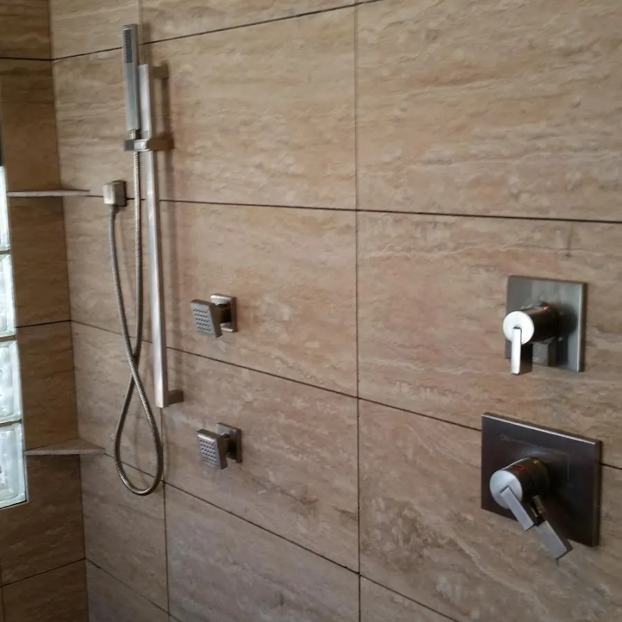 Shower fixture installation for Frozen Pipe Repair in Robinwood